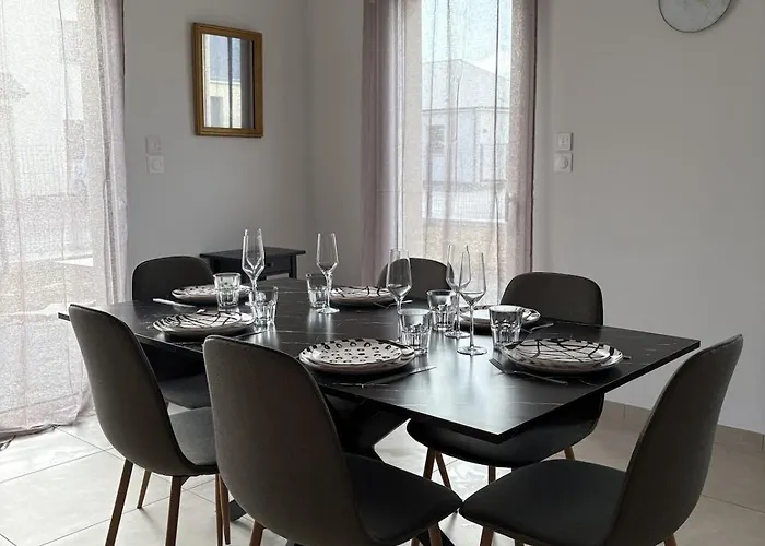 度假居 Les Brises Charming House En Bessin 贝桑于潘港